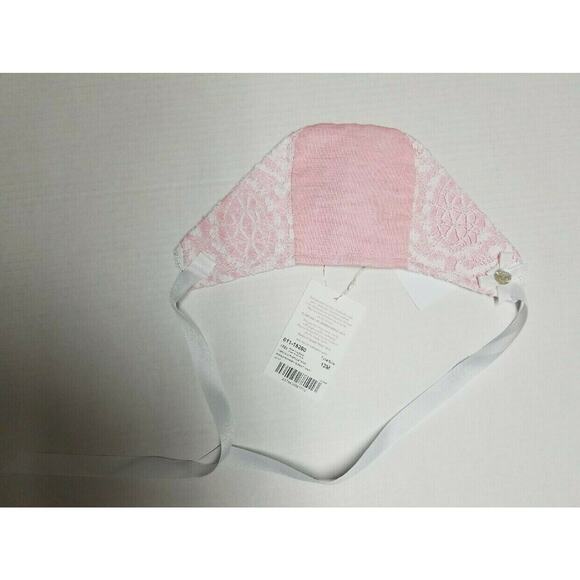 NWT Paz Rodriguez Lace Bonnet | 12 months - Picture 5 of 11